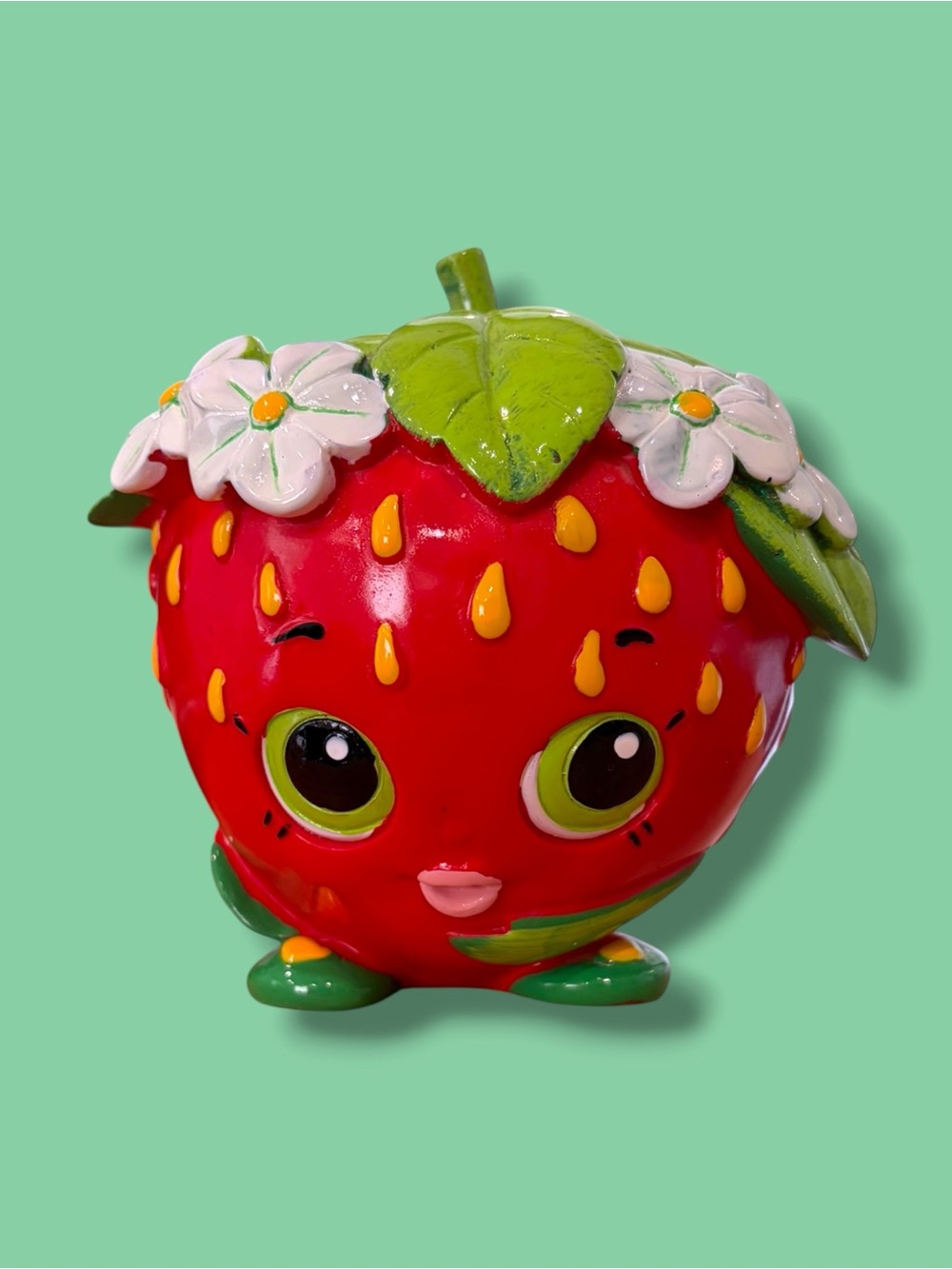 2013 Shopkins Strawberry Toothbrush Holder